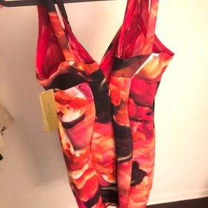 NICOLE MILLER FLOWER WOMANS DRESS